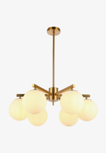 goudkleurige hanglamp