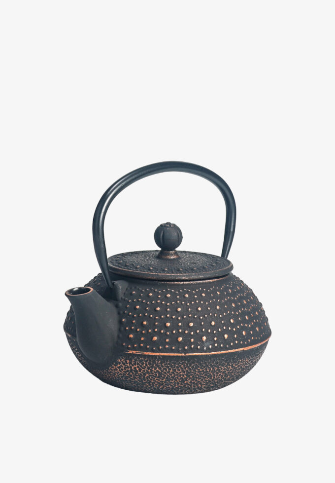 cast iron teapot