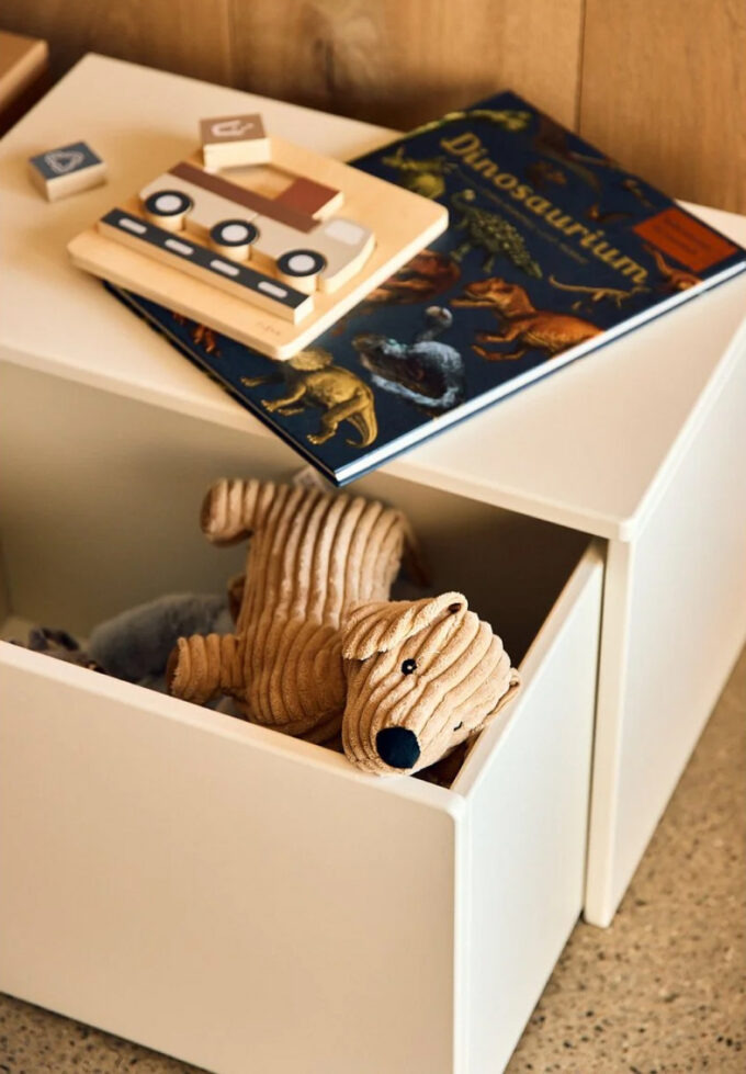 toy storage bench