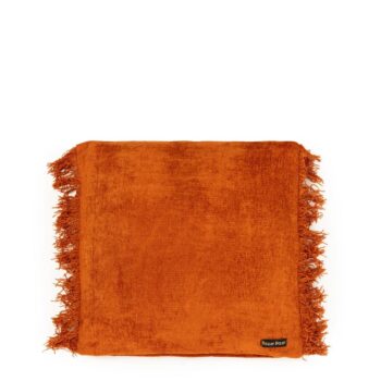 Der Oh My Gee Kissenbezug - Rostfarbener Samt - 40x40