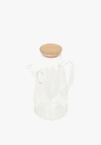 Aceitera con tapa de madera 700 ml