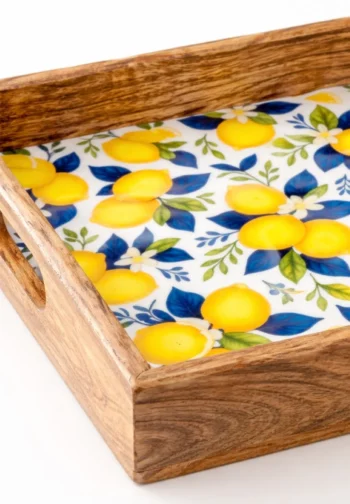 Set de 2 bandejas de limones 42,5 × 27 cm