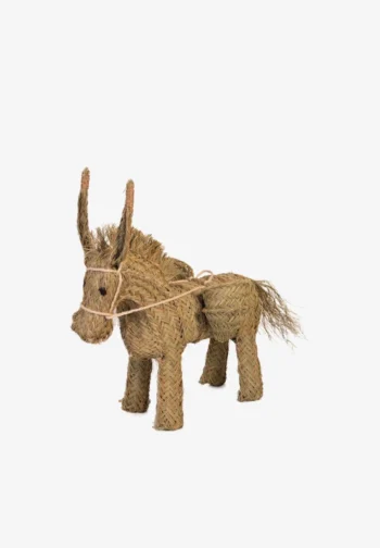 Burro de esparto artesanal 50 × 35 × 70 cm