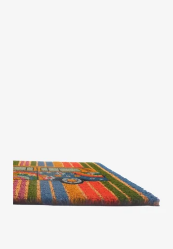 Felpudo furgoneta con flores 60 × 40 cm