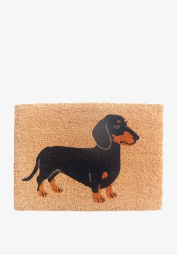 Felpudo perro salchicha 60 × 40 cm