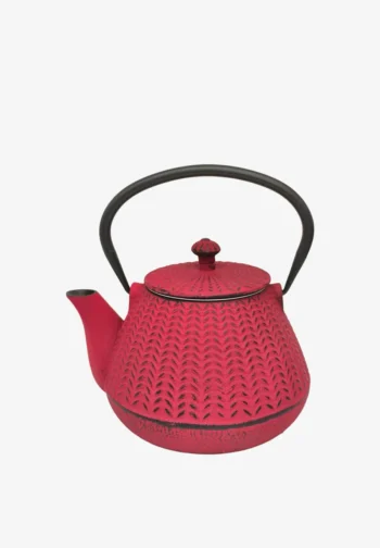 Tetera de hierro roja 1 l